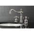 Kingston Brass KS1976TX 8 in. Widespread Bathroom Faucet, Polished Nickel