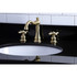 Fauceture FSC1973AX American Classic Widespread Bathroom Faucet, Brushed Brass