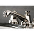 Kingston Brass KS4466AL 8 in. Widespread Bathroom Faucet, Polished Nickel