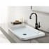 Fauceture LS8210CTL Continental Single-Handle Bathroom Faucet, Matte Black