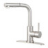 Gourmetier LS2718DL Concord Single-Handle Pull-Out Kitchen Faucet, Brushed Nickel