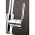 Gourmetier LS8771DL Concord Single-Handle Pre-Rinse Kitchen Faucet, Polished Chrome