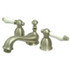 Kingston Brass KS3958PL Restoration Mini-Widespread Bathroom Faucet, Brushed Nickel