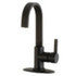 Kingston Brass LS8610CTL Continental Single-Handle Bar Faucet, Matte Black