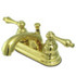 Kingston Brass KB2602AL 4 in. Centerset Bathroom Faucet, Polished Brass