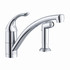 Viper 1H Kitchen Faucet w/ Spray & Deck Plate 1.75gpm Aeration/2.2gpm Spray Stainless Steel