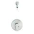 South Shore 1H Shower Only Trim Kit & Treysta Cartridge Less Showerhead Brushed Nickel