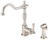 Opulence 1H Kitchen Faucet w/ Spray 1.75gpm Stainless Steel