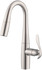 Selene 1H Pull-Down Prep Faucet w/ Snapback 1.75gpm Stainless Steel