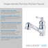 Opulence 1H Pull-Out Kitchen Faucet 1.75gpm Chrome