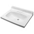 Marquis Vanity Top 25x19 4"CC White