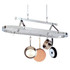 60" Oval Ceiling Pot Rack w/ 30 Hooks CH