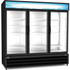 72" DOOR GLASS DOOR REFRIG MERCHANDISER