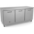 72" THREE DOOR UNDERCOUNTER REFRIG