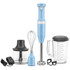 Immersion Blender CORDLESS Variable Speed Trigger, Chopper/Whisk Attach