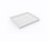 SS-3442 34 x 42 Swanstone Alcove Shower Pan with Center Drain in White