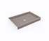 SS-3248 32 x 48 Swanstone Alcove Shower Pan with Center Drain Clay