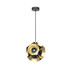 KUZCO Lighting CH51224-BK/GD Magellan - 95W LED Chandelier-23 Inches Tall and 23.13 Inches Wide, Finish Color: Black/Gold
