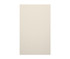 SS-6072-1 60 x 72 Swanstone Smooth Glue up Bathtub and Shower Single Wall Panel in Bisque