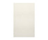 SS-6296-1 62 x 96 Swanstone Smooth Glue up Bathtub and Shower Single Wall Panel in Tahiti White