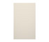 MSMK-8434-1 34 x 84 Swanstone Modern Subway Tile Glue up Bathtub and Shower Single Wall Panel in Bisque