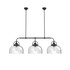 KUZCO Lighting LP361155MB Lancaster - 3 Light Island, Lancaster - 3 Light Island