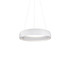 KUZCO Lighting PD22723-WH Halo - 62W LED Pendant-4.25 Inches Tall and 24.38 Inches Wide, Finish Color: White
