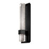 KUZCO Lighting WS54615-BK Warwick - 11W LED Wall Sconce-15 Inches Tall and 4.5 Inches Wide, Finish Color: Black