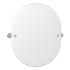 Holborn 25" Oval Mirror Polished Nickel