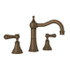 Georgian Era Widespread Lavatory Faucet With Column Spout English Bronze