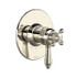 1/2" Therm & Pressure Balance Trim with 3 Functions (No Share) Polished Nickel
