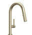 Tenerife Pull-Down Bar/Food Prep Kitchen Faucet With C-Spout Satin Nickel