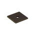 Square Backplate 1" - German Bronze