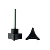 005881- 4 Star Knob w/2" x 1/4-20 Screw Length