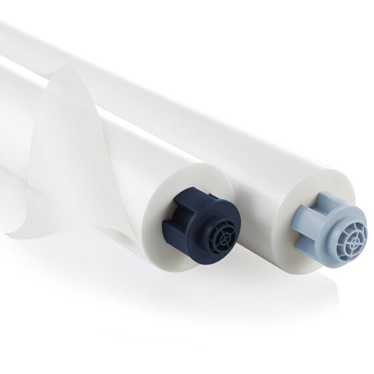 GBC EZLoad™ Blue End Cap Laminating Film Rolls, 1.7 Mil x 25" x 500', 1" Core, 2 Rolls