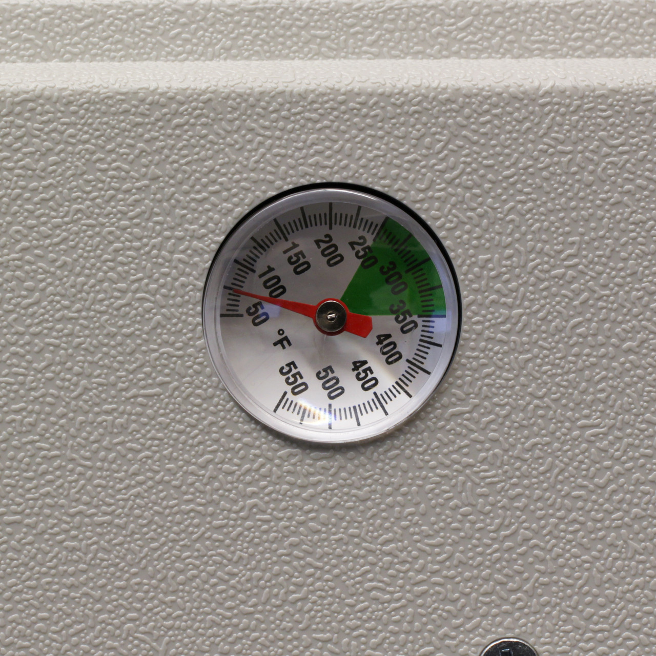 LA-7020E 12" Heavy Duty Pouch Laminator Thermometer View