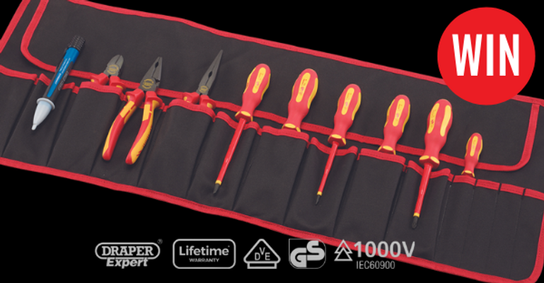 Want to win our NEW XP1000 10-piece electrical toolkit?