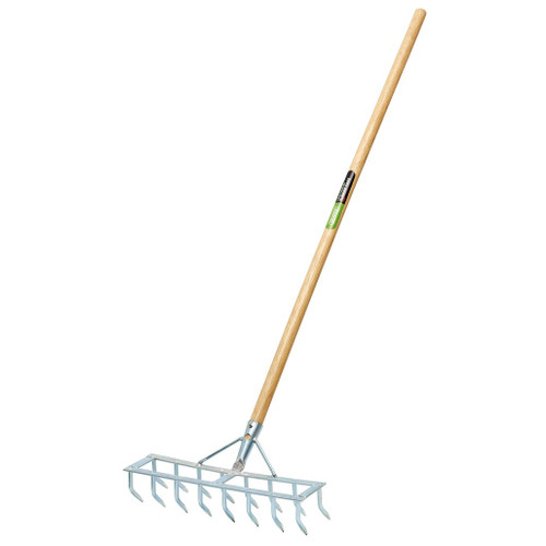 Long Handled Steel Harrow Rake and Scarifier - 09994_1.jpg