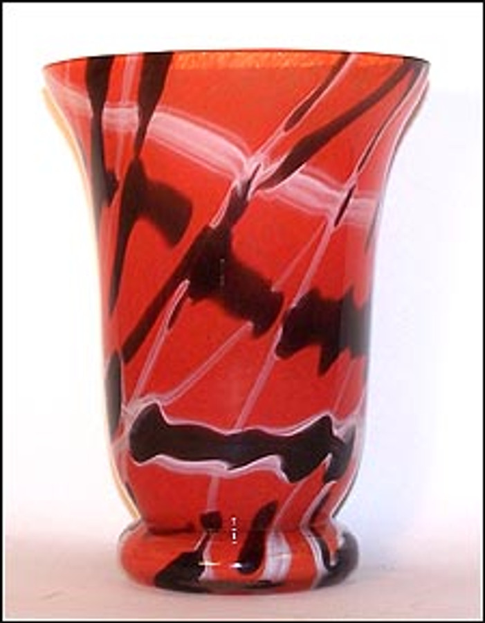 Footed Vase / The Crater