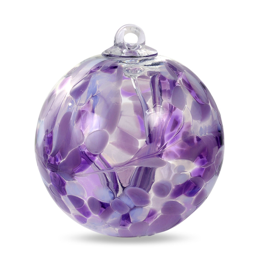 Witch Ball "Lavender Lilly"