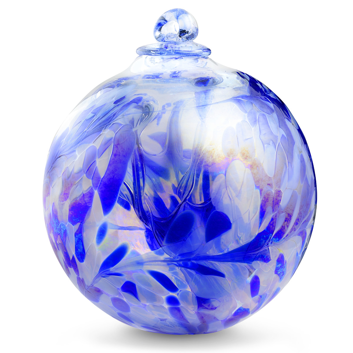 18W Recycled glass/Hand Blown Glass Witch Ball