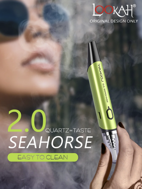 Lookah Seahorse 2.0 Wax Dab Pen | Electric Nectar Collector