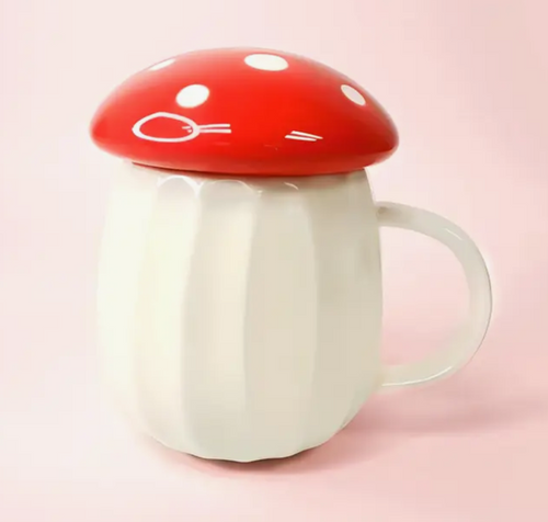 Wild Mushroom Ceramic Mug