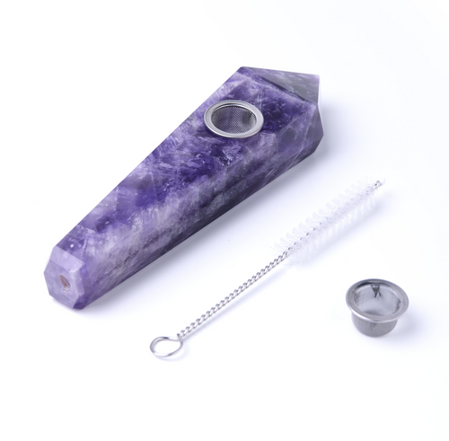 Astral Project Gemstone Hand Pipes