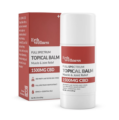 Erth Wellness Full Spectrum Muscle and Joint Topical Balm Stick
