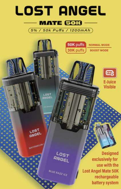 Lost Angel Mate 50k Disposable Pod 5% Nicotine