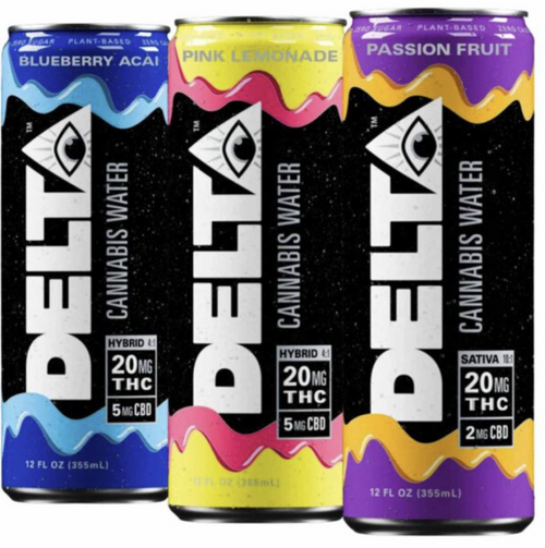 Delta Seltzer Water 20mg THC 12fl oz. Beverage