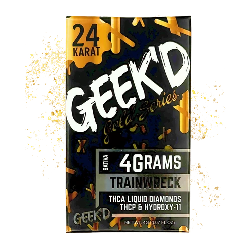 Geek’d 24 Karat Gold Series 4g Disposable