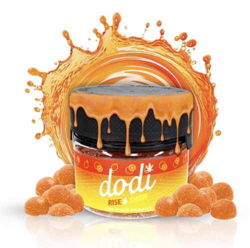 Dodi Live Resin Gummies - 50 count Jar