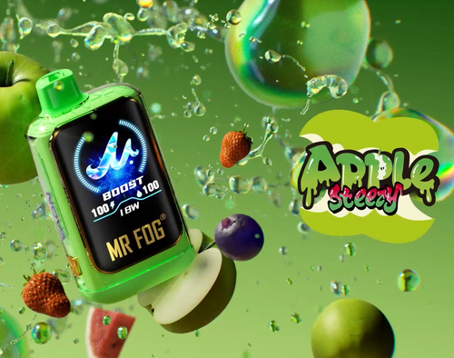 Mr. Fog Apple Steezy Nova 5% Nic Disposable Vape